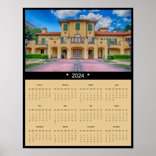 2024 Ristorante Caterina de Medici Wall Calendar  Poster