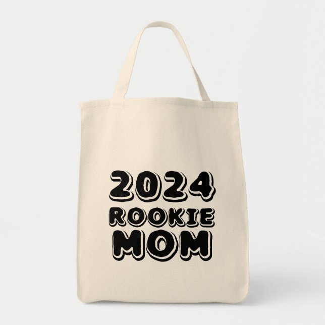 2024 Rookie Mom Tote Bag (Front)