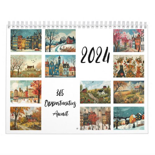 2024 Scandi Style Calendar