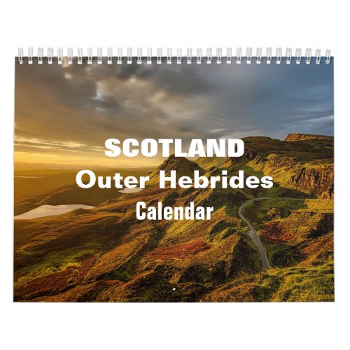 2024 Scotland Outer Hebrides Calendar