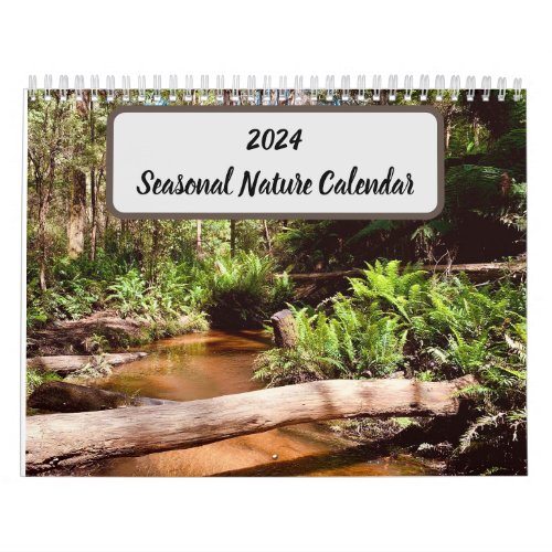 2024 Seasonal Nature Calendar 