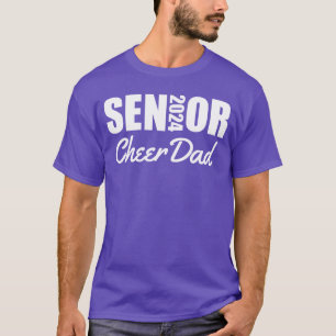 2024 Senior Cheer Dad Cheerleader Parent Class of  T-Shirt