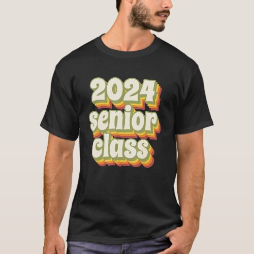 2024 Senior Class Retro T_Shirt