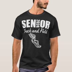 2024 Senior Track and Field Class of 2024 Run Jump T-Shirt