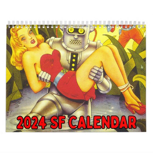 2024 SF Wall Calendar