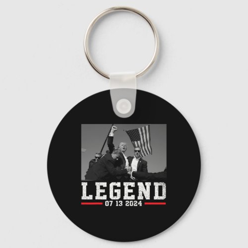 2024 Shooting President Legend  Keychain