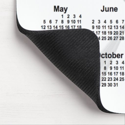 2024 Silver Point Calendar by Janz Mouse Pad | Zazzle