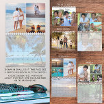 2024 Simple Custom Photo Collage 4 Per Month Calendar<br><div class="desc">Create your own custom personalized photo collage calendar with 4 photos per month utilizing this simple, easy-to-upload photo collage template including a full-bleed photo behind the calendar grid page. Ideal to feature favorite pictures of family, kids, friends, couple, vacation or travel pictures or showcase your photography to enjoy throughout the...</div>