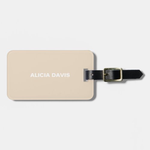 2024 Soft Cream Classic  your name Luggage Tag