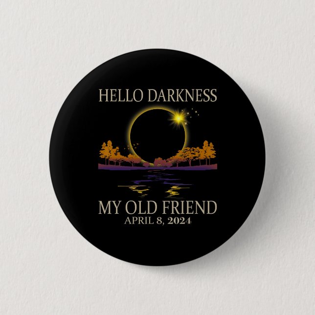 2024 Solar Eclipse 2024 040824 Eclipse  Button (Front)