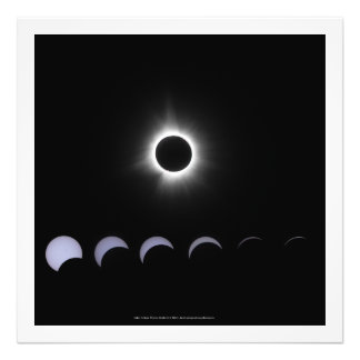 2024 Solar Eclipse Photo Print