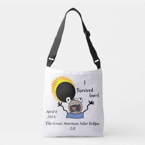 2024 Solar Eclipse Survival Edition Crossbody Bag