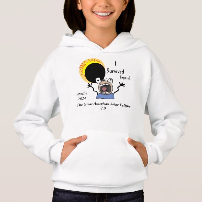 2024 Solar Eclipse Survival Edition Hoodie (Front)