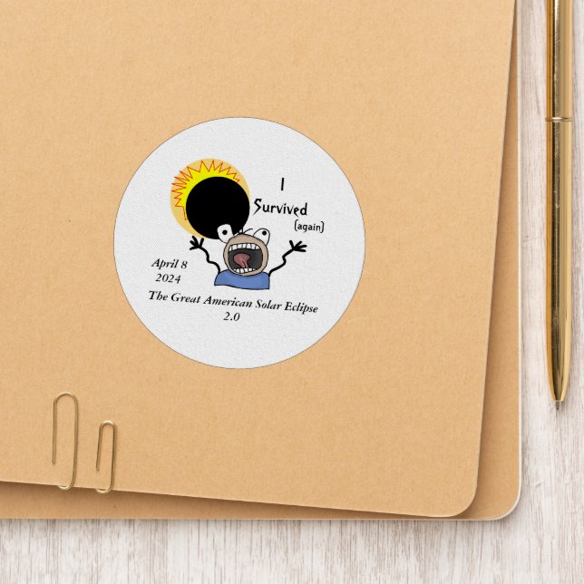 2024 Solar Eclipse Survival Edition Patch (On Folder)