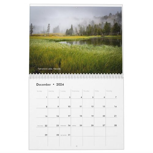 2024 Southwest US Wall Calendar_ Landscape Calendar