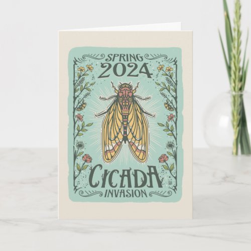 2024 Spring Cicada Invasion Card