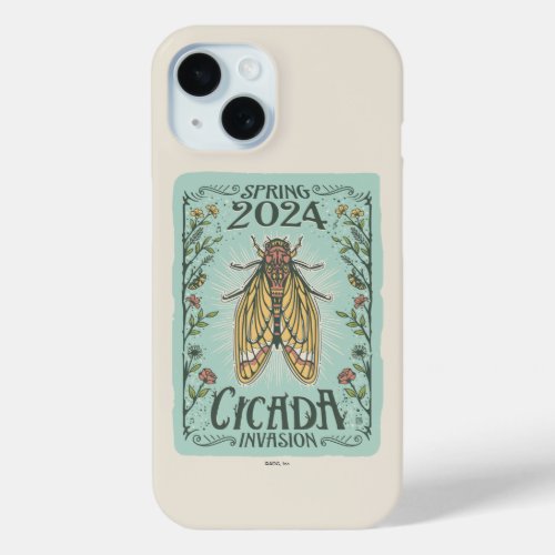 2024 Spring Cicada Invasion iPhone 15 Case