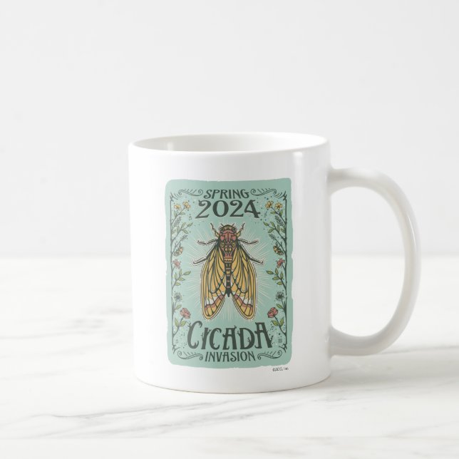 2024 Spring Cicada Invasion Coffee Mug (Right)