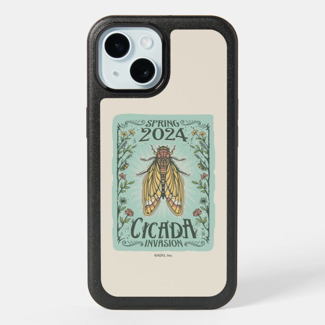 2024 Spring Cicada Invasion iPhone 15 Case (Back)