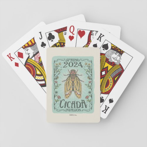2024 Spring Cicada Invasion Playing Cards