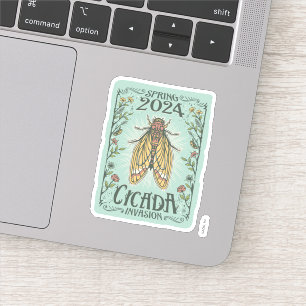 2024 Spring Cicada Invasion Sticker