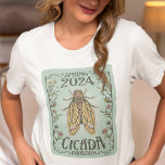 2024 Spring Cicada Invasion T-shirt at Zazzle