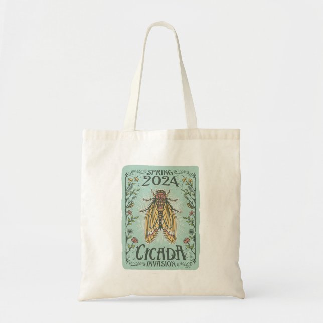 2024 Spring Cicada Invasion Tote Bag (Front)