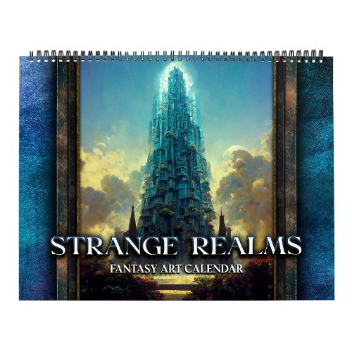 2024 Strange Realms 2 Fantasy Art Calendar