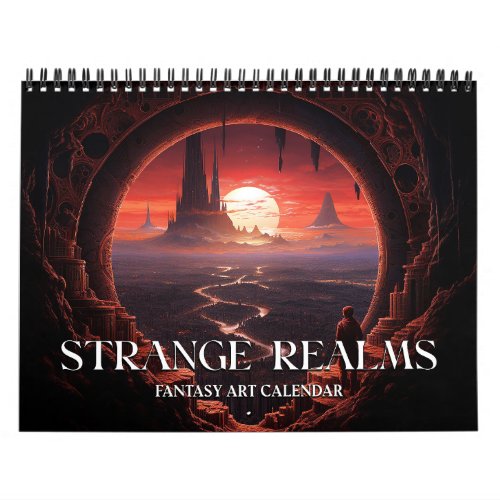 2024 Strange Realms 4 Fantasy Art Calendar