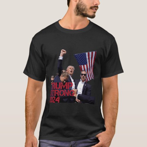 2024 Strong Fist Hand Us Vote  T_Shirt