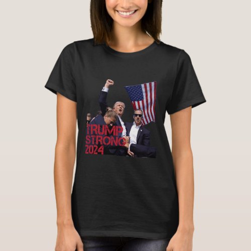 2024 Strong Fist Hand Us Vote  T_Shirt