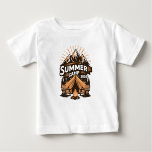 2024 Summer Camp Summer Camping Vacation Matching Baby T-Shirt