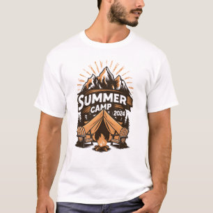 2024 Summer Camp Summer Camping Vacation Matching T-Shirt