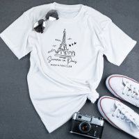 2024 Summer in Paris Trip Eiffel Tower Cute Custom