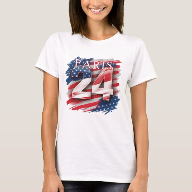 2024 Summer Olympics T-shirt (Front)