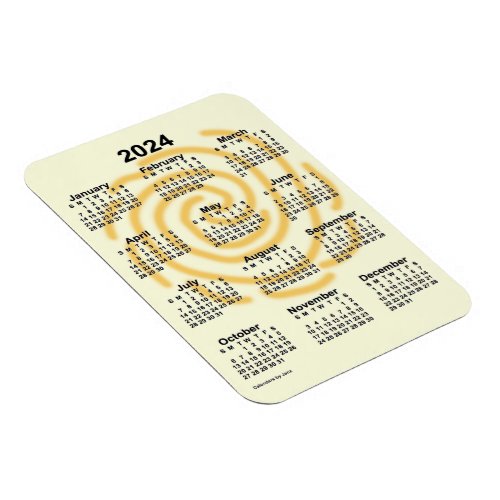 2024 Sunny Days Calendar by Janz 3x4 Magnet
