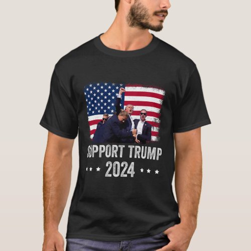 2024 _ Support Trump _ Pray For America  T_Shirt