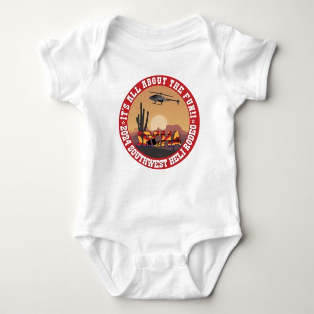 2024 SW Rodeo Baby Bodysuit (Front)