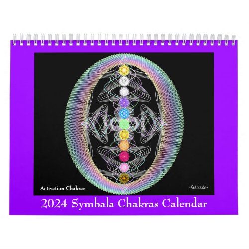 2024 Symbala Chakras Calendar