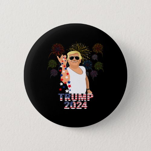 2024 Take America Back American Flag 4th Of July  Button