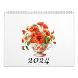 2024 Tea Cup Calendar 
