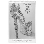 2024 The Art Of The Shoe Calendar Number 2 at Zazzle