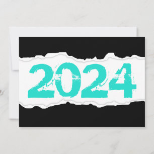 2024 torn paper invitation