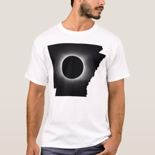 2024 Total Solar Eclipse Arkansas T-Shirt | Zazzle
