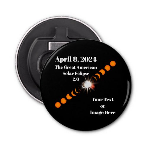 2024 Total Solar Eclipse Bottle Opener