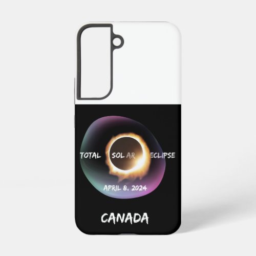 2024 Total Solar Eclipse _ Canada Samsung Galaxy S22 Case