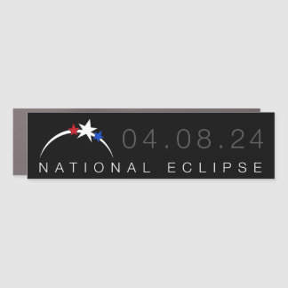 2024 Total Solar Eclipse Car Magnet