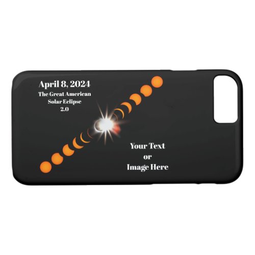 2024 Total Solar Eclipse iPhone 87 Case