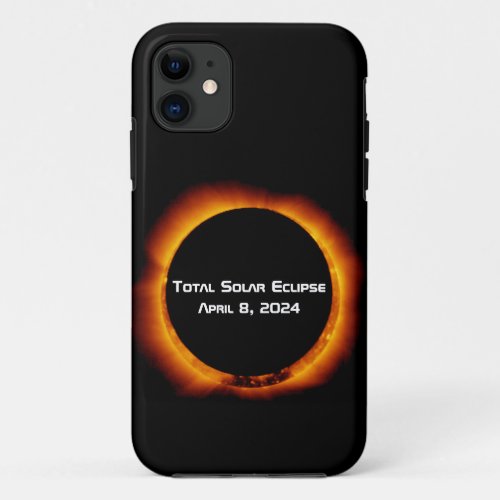 2024 Total Solar Eclipse iPhone 11 Case