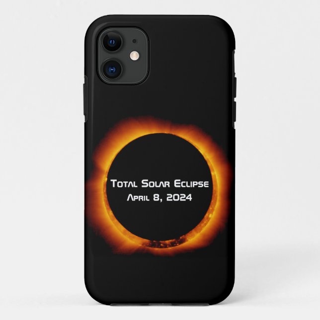 2024 Total Solar Eclipse Case-Mate iPhone Case (Back)